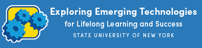 EmTechMOOC SUNY logo with white text