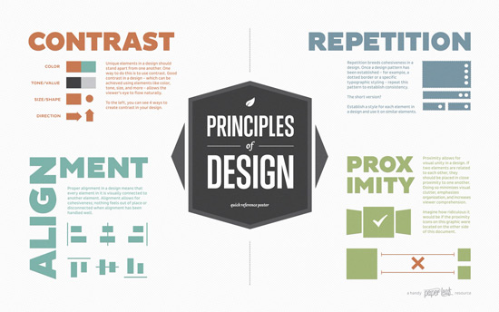 Principles of Design Infographic