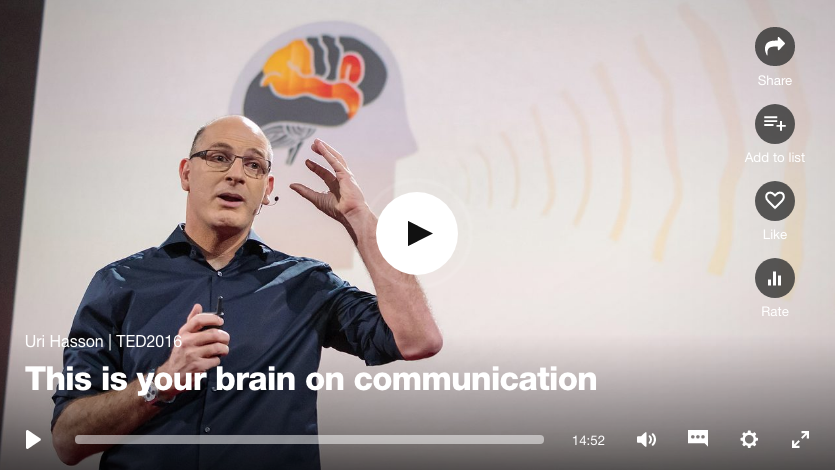 Uri Hasson - TED Talk