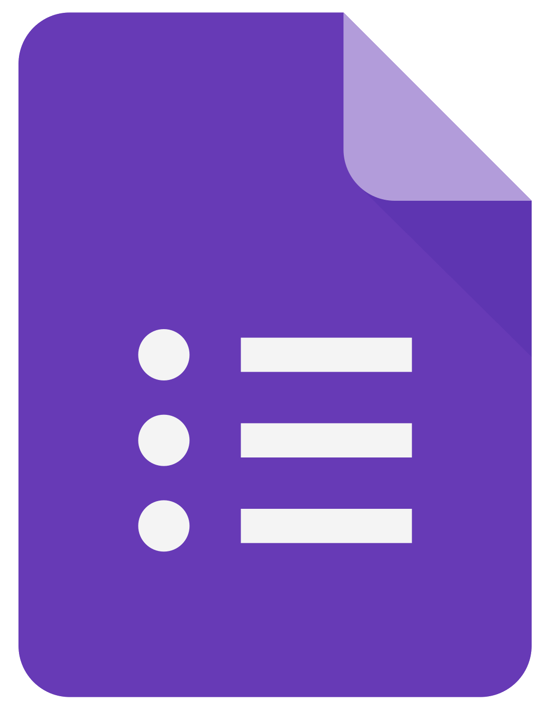 Google Forms logo